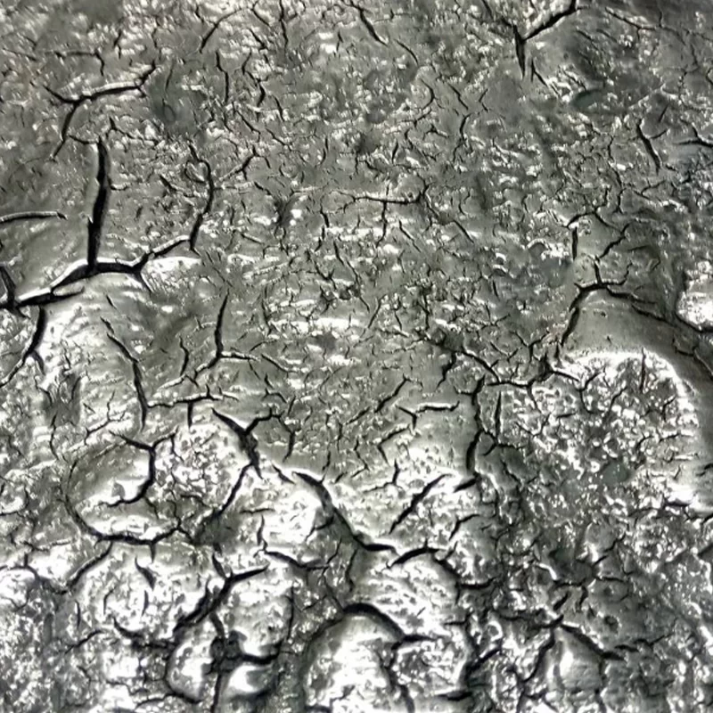 Effetto Metallo Liquido Craquele Peltro