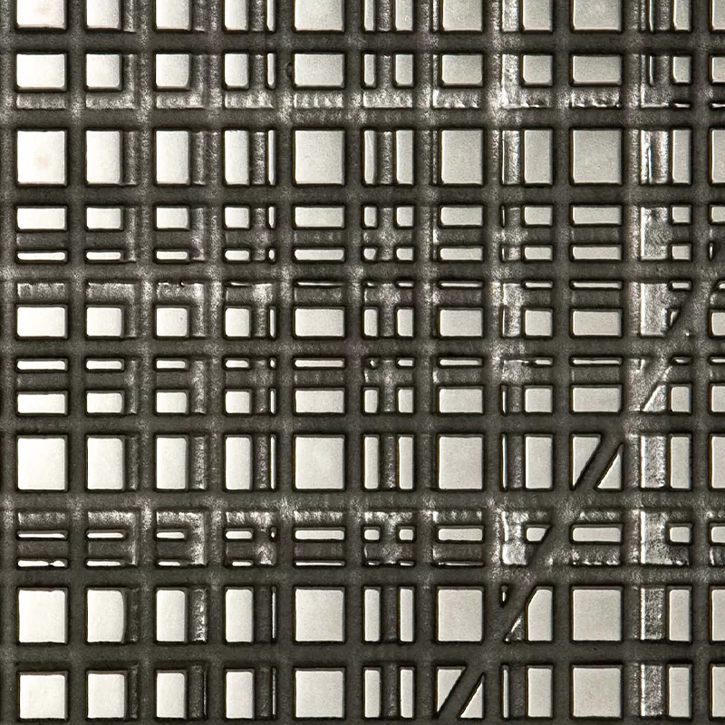 Silver square texture
